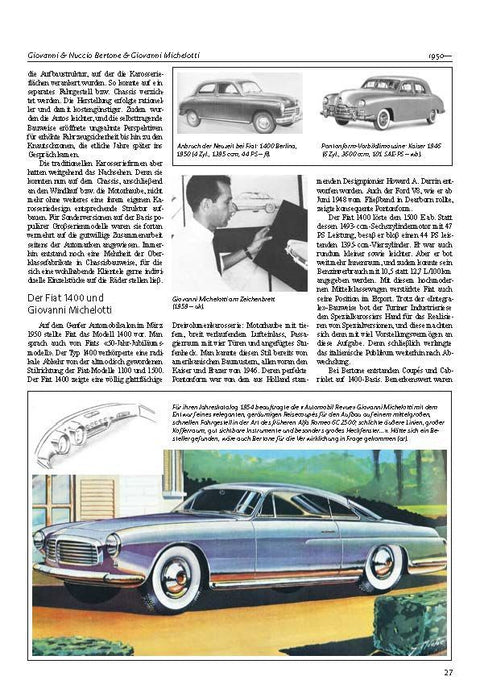 Bertone - Pioniere des Autodesigns