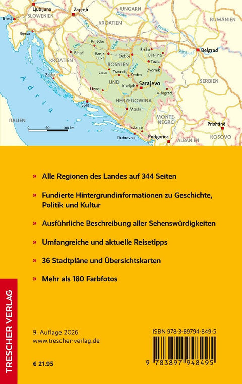 TRESCHER Reiseführer Bosnien und Herzegowina