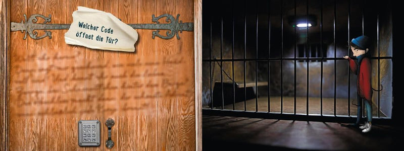 Escape Room Adventskalender. Die Weihnachtsfalle (Innenansicht)