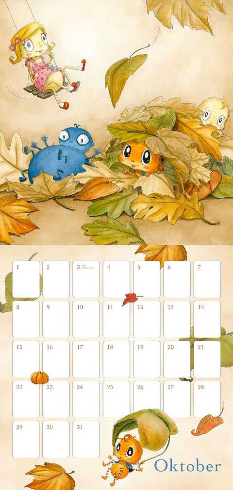 Die kleine Spinne Widerlich - Der Geburtstagskalender