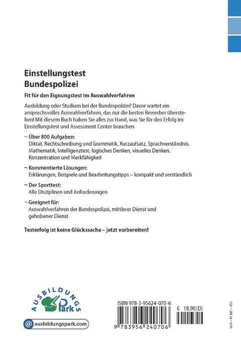 Einstellungstest Bundespolizei