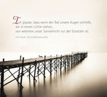 Sanft nur heilt die Zeit