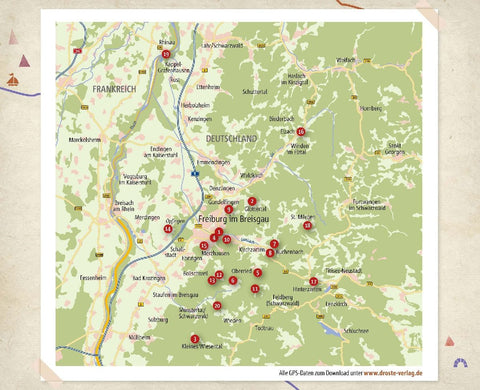 In und um Freiburg. Wandern für die Seele