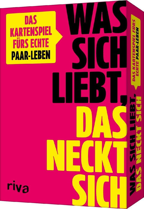 Was sich liebt, das neckt sich: Das Kartenspiel fürs echte Paar-Leben