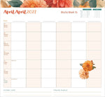 Familienwochenkalender Flowers 2027