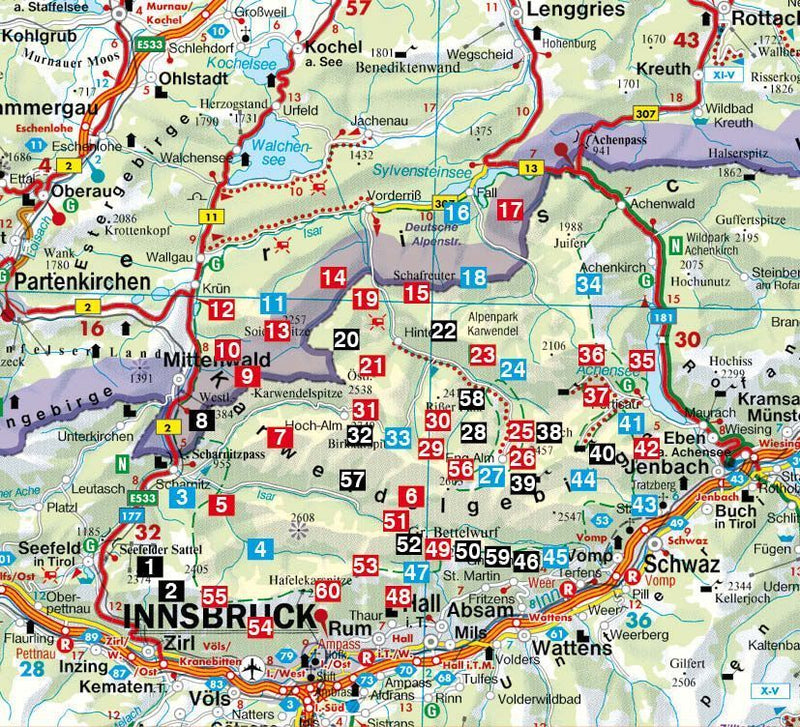 ROTHER Wanderführer Karwendel (Innenansicht)