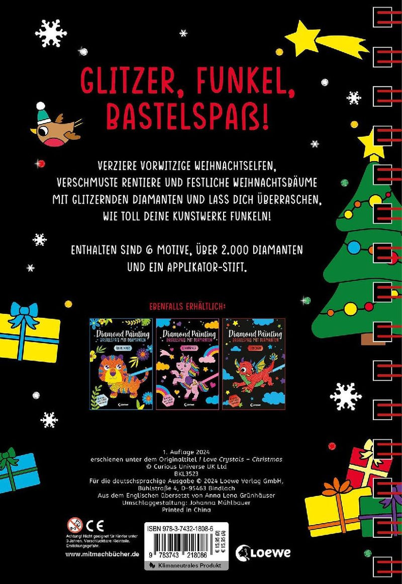 Diamond Painting - Bastelspaß mit Diamanten - Weihnachten (Rückseite)
