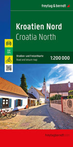 freytag & berndt Straßenkarte Kroatien Set 1:200.000 (Innenansicht)