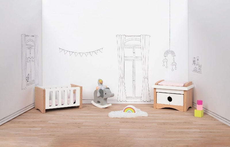 Puppenmöbel Style, Babyzimmer