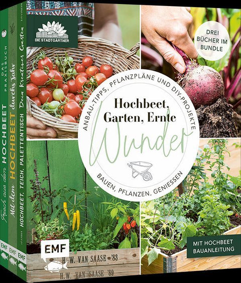 Garten, Hochbeet, Ernte-Wunder - Drei Bücher im Bundle