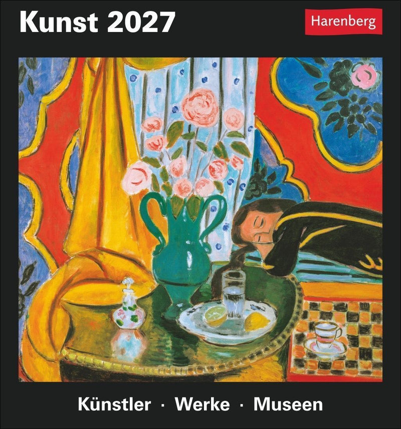 Kunst Tagesabreißkalender 2027 - Kulturkalender - Künstler, Werke, Museen