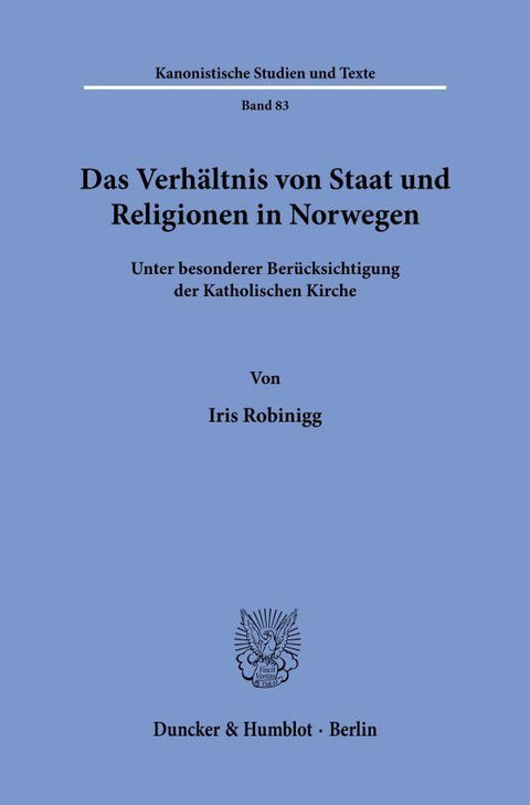 Das Verhältnis von Staat und Religionen in Norwegen