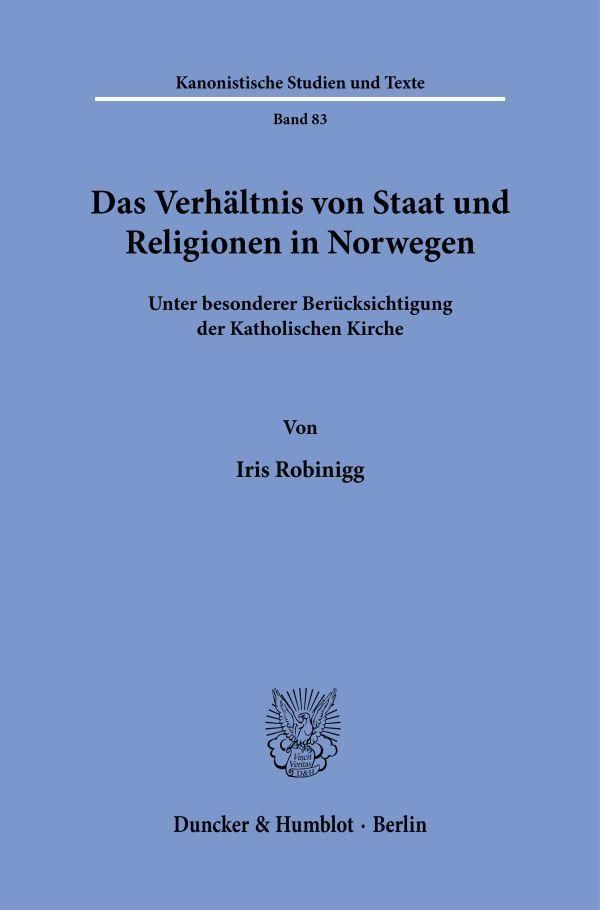 Das Verhältnis von Staat und Religionen in Norwegen