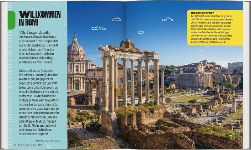 LONELY PLANET Kinderreiseführer Der Cityguide für Kids Rom (Innenansicht)