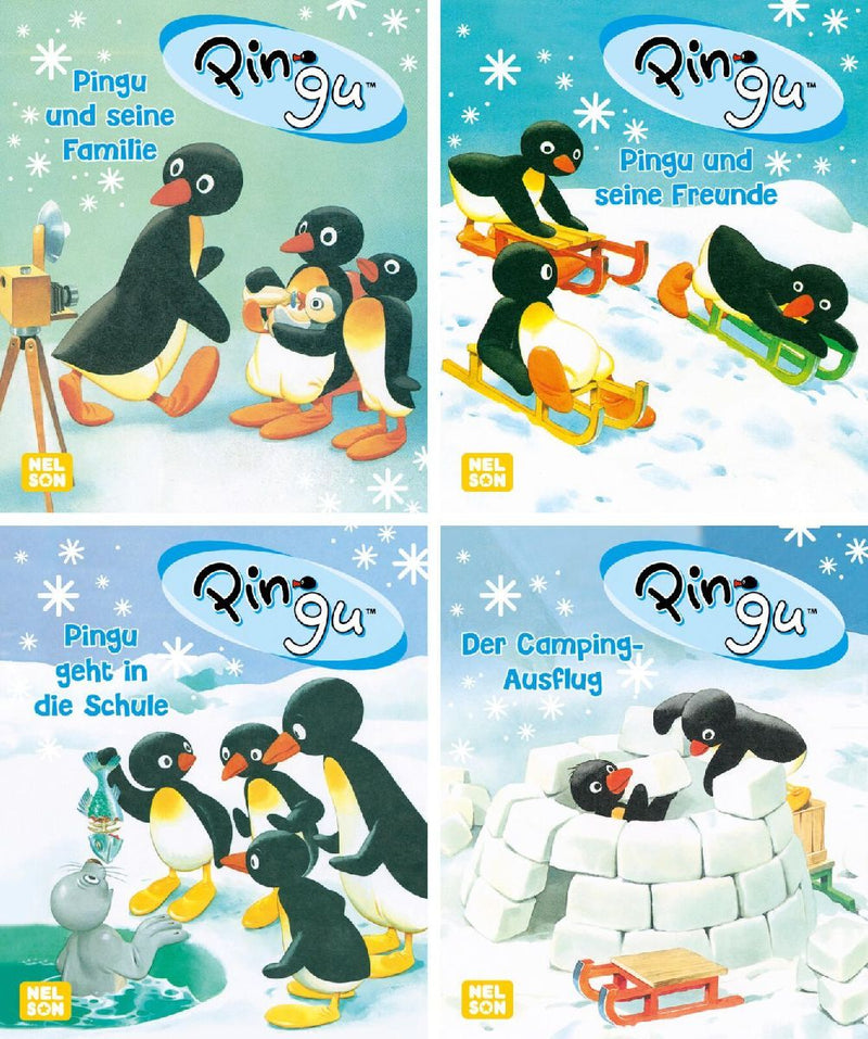 Nelson Mini-Bücher: Pingu 1-4
