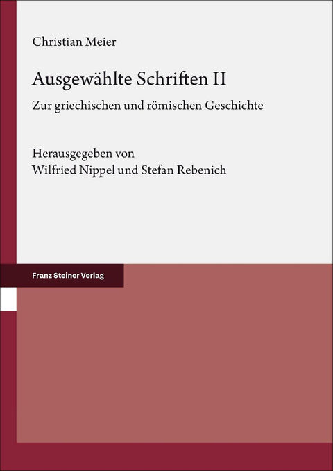 Ausgewählte Schriften. Band 2