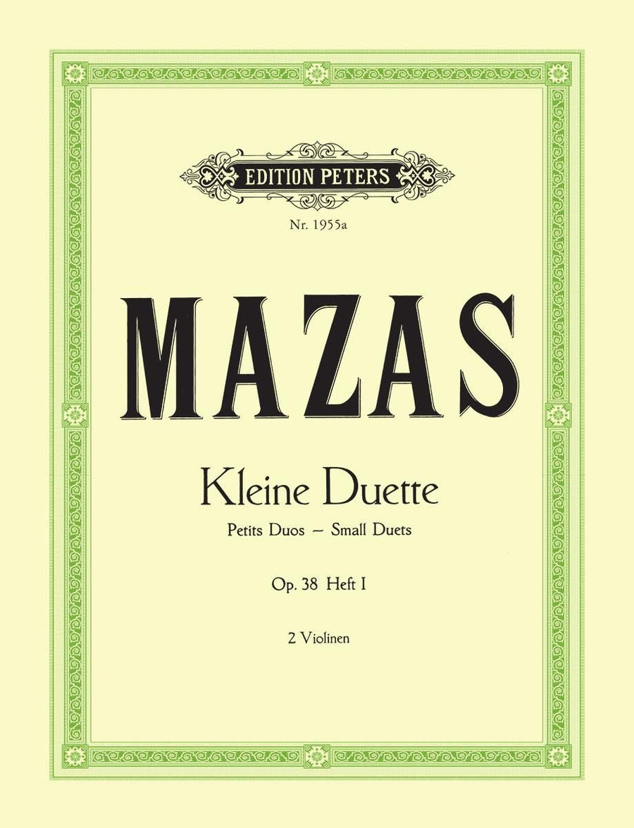 Kleine Duette op. 38