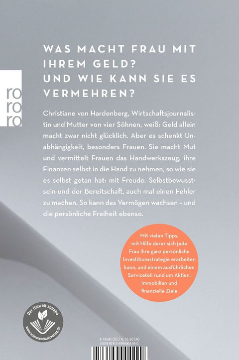 Selbst investiert die Frau