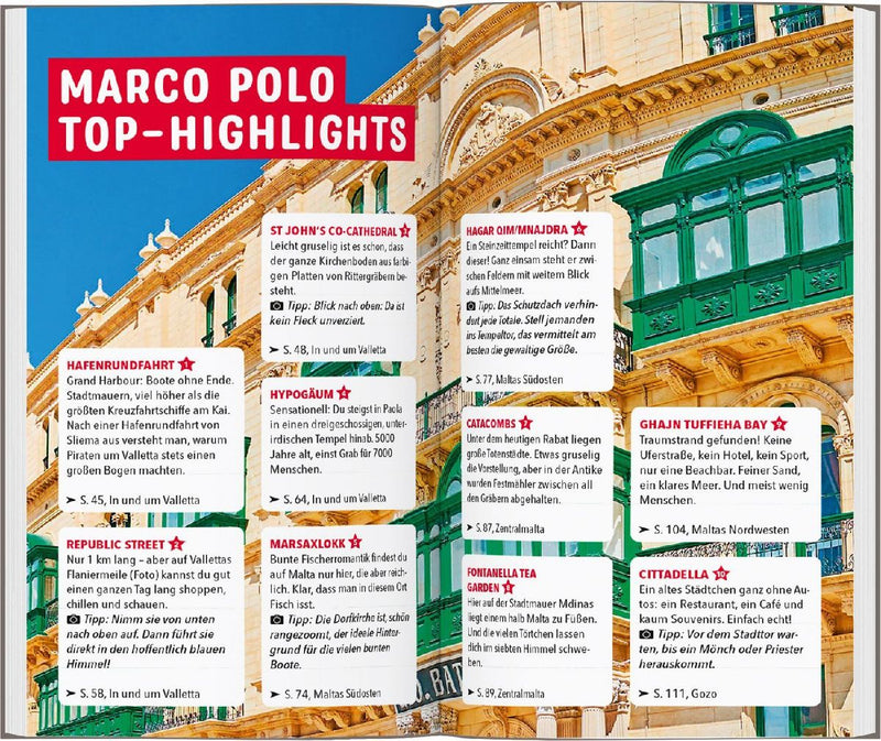MARCO POLO Reiseführer Malta & Gozo (Innenansicht)