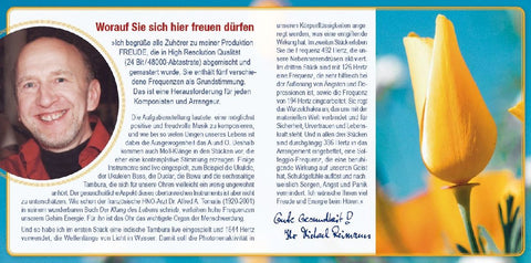 FREUDE [Solfeggio Heilmusik 396 Hertz]: Mit Anleitungen von Pavlina Klemm im Booklet