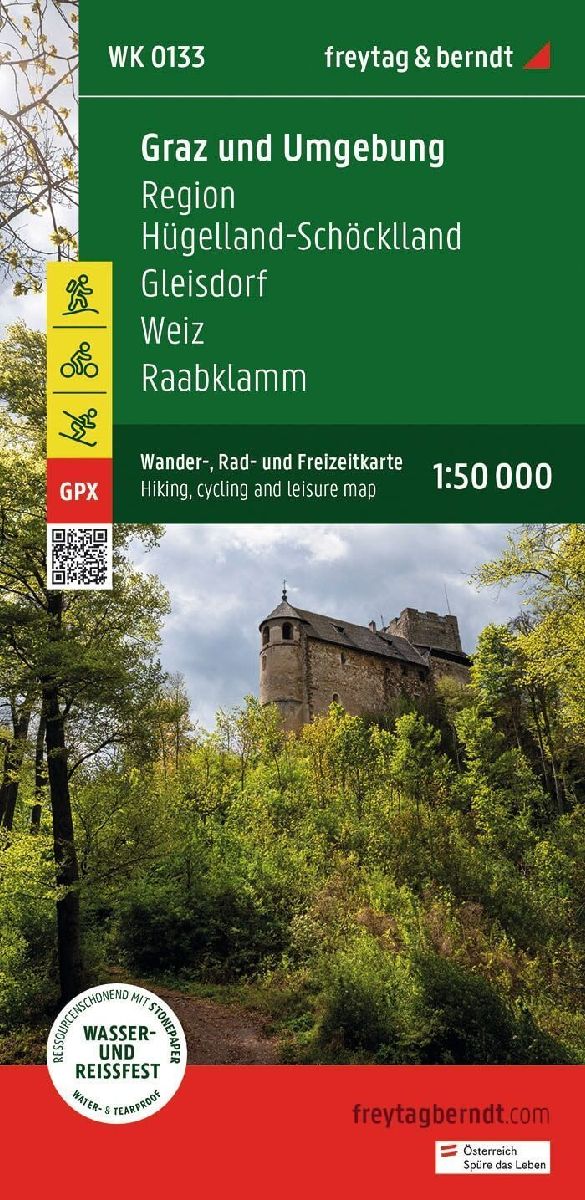 freytag & berndt Wanderkarte WK 0133 Graz und Umgebung, Region… – Averdo