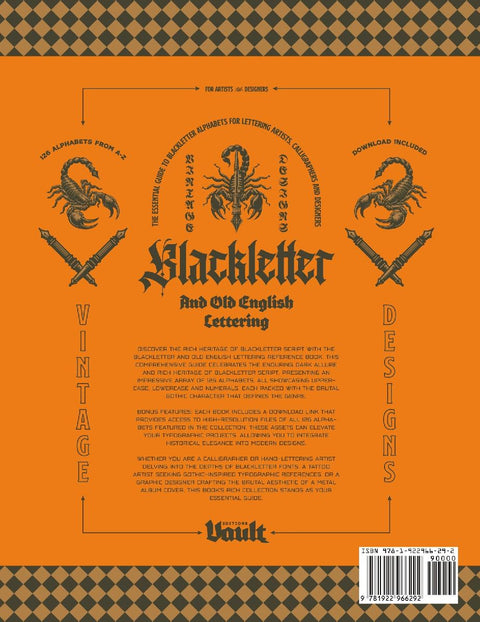 Blackletter and Old English Lettering Reference Book