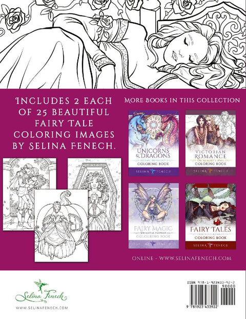 Fairy Tale Princesses and Romance Coloring Book