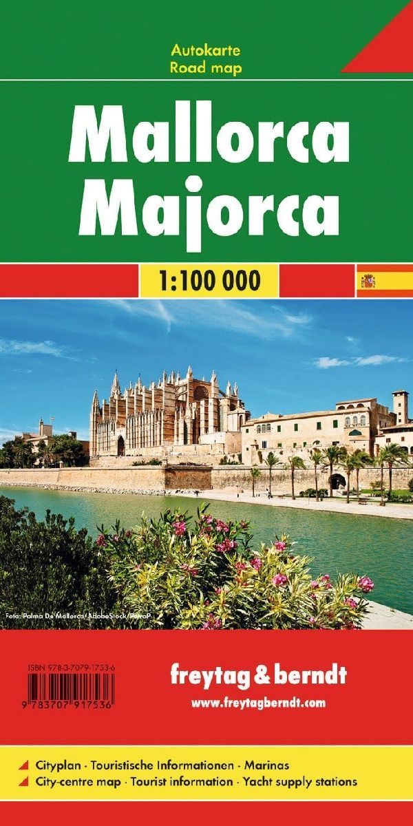 Mallorca, Planungskarte 1:100.000