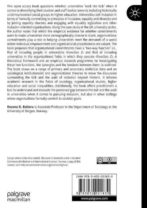Inclusion Organisation in Universities