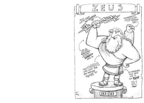 Ich, Zeus, und die Bande vom Olymp , Götter und Helden erzählen griechische Sagen