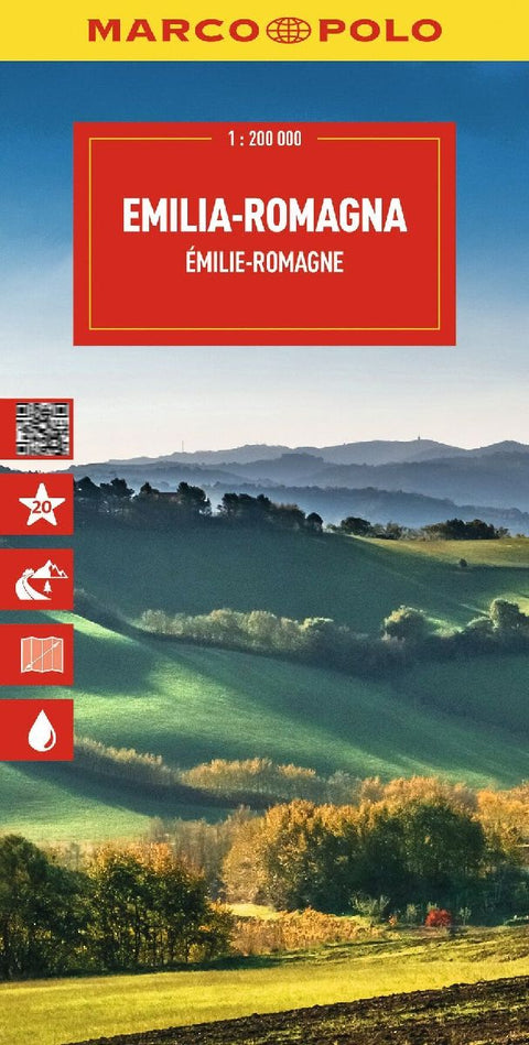 MARCO POLO Reisekarte Italien 06 Emilia Romagna 1:200.000