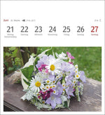 Blumenpracht Postkartenkalender 2027 - Wochenkalender mit 53 Postkarten