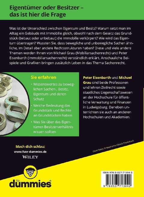Sachenrecht für Dummies