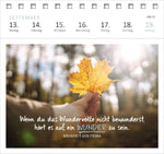 Postkartenkalender Ich wünsch dir was 2027 (Innenansicht)
