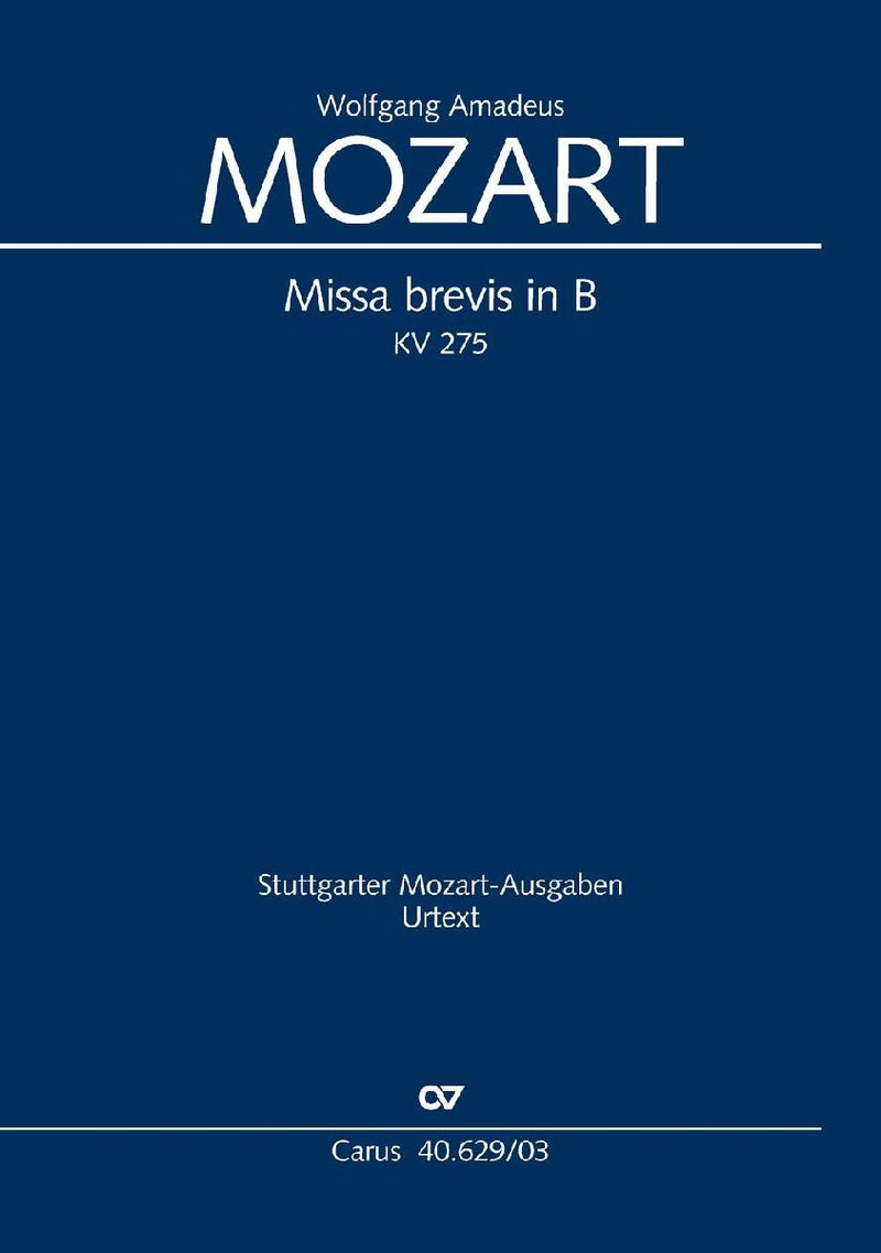 Missa brevis in B
