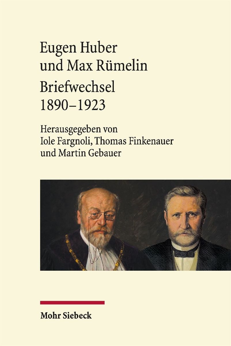 Eugen Huber und Max Rümelin