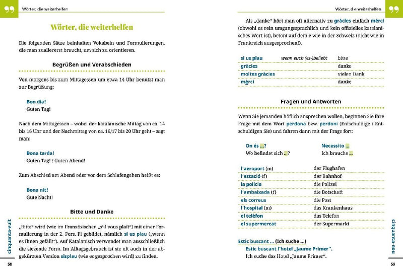 Reise Know-How Katalanisch - Wort für Wort (Innenansicht)