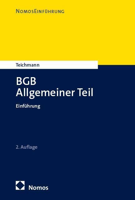 BGB Allgemeiner Teil