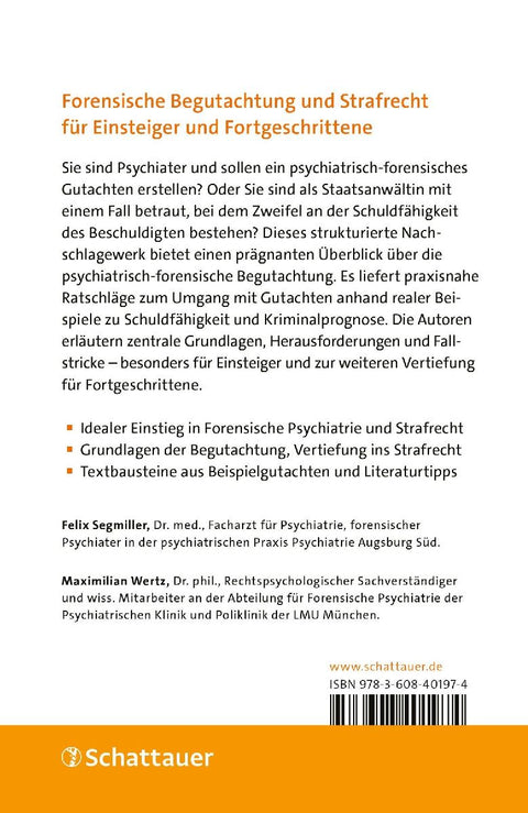 Psychiatrisch-forensische Begutachtung (griffbereit)