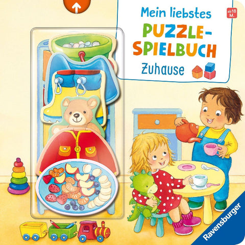 Mein liebstes Puzzle-Spielbuch: Zuhause