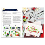 I Love Christmas Lettering - Das Adventskalenderbuch für Lettering Lovers (Innenansicht)