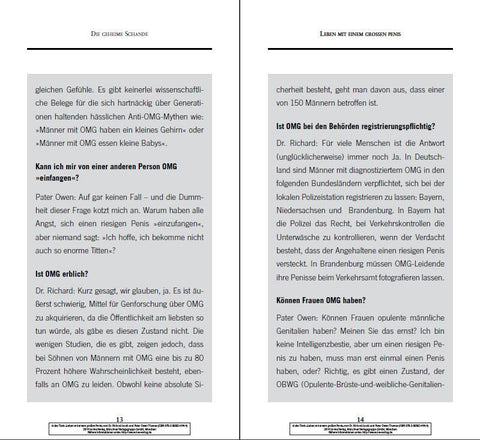 Leben mit einem großen Penis