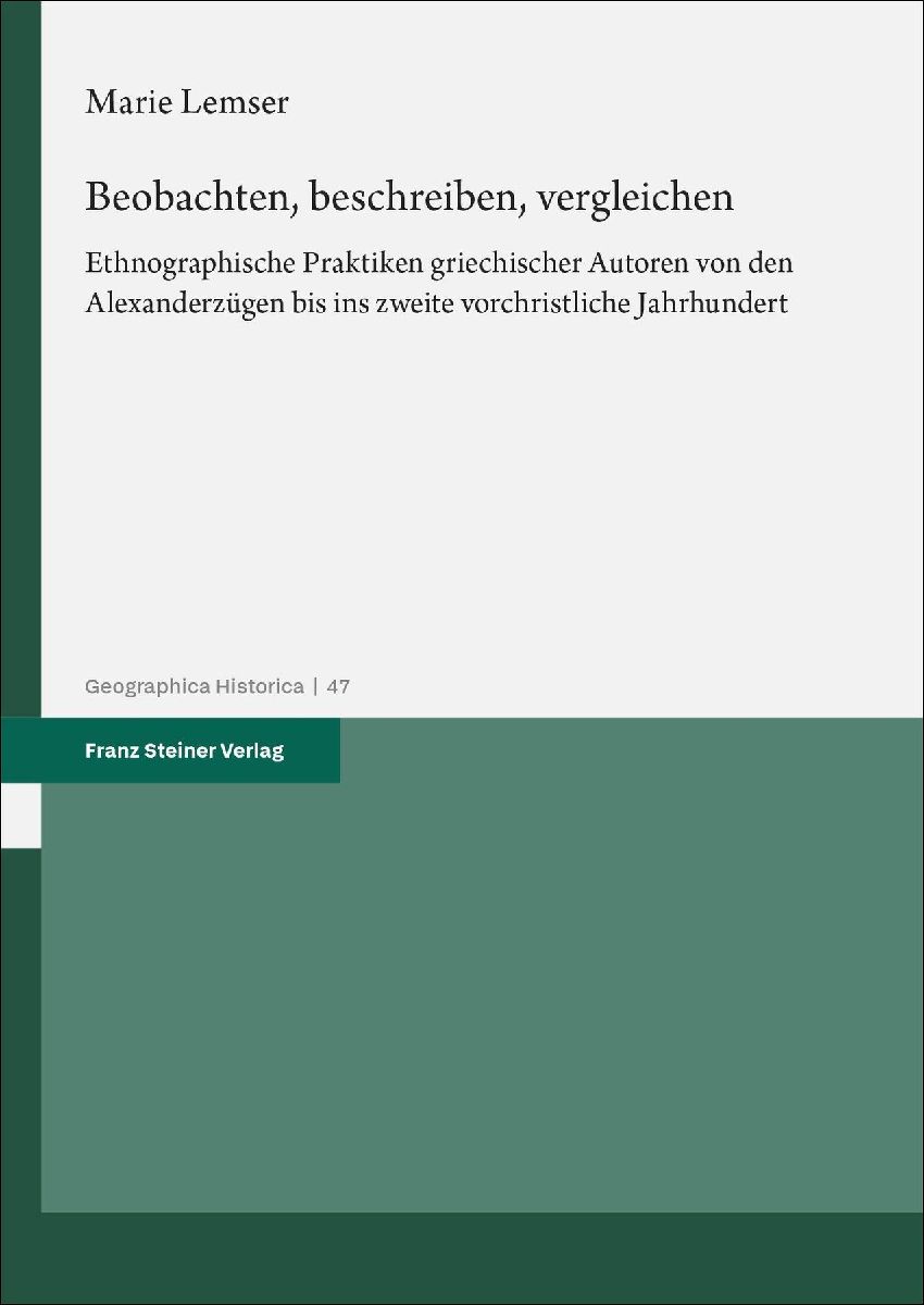 Beobachten, beschreiben, vergleichen