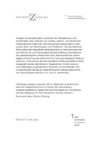 Grundbücher der österreichischen Literatur. Vierte Lieferung