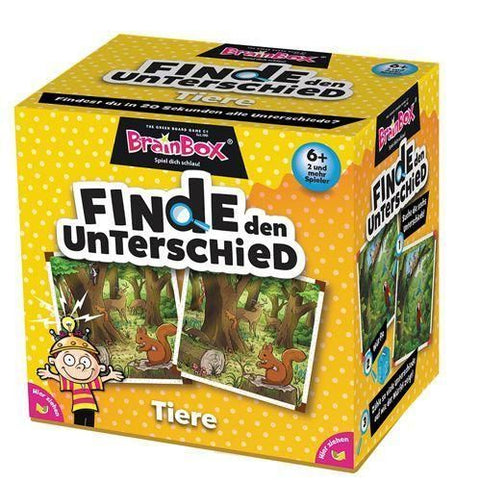 BrainBox - Finde den Unterschied Tiere