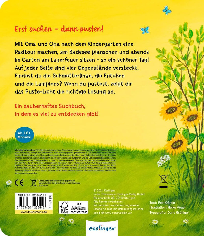 Mein Puste-Licht-Buch: Ein Tag, wie ich ihn mag! (Rückseite)