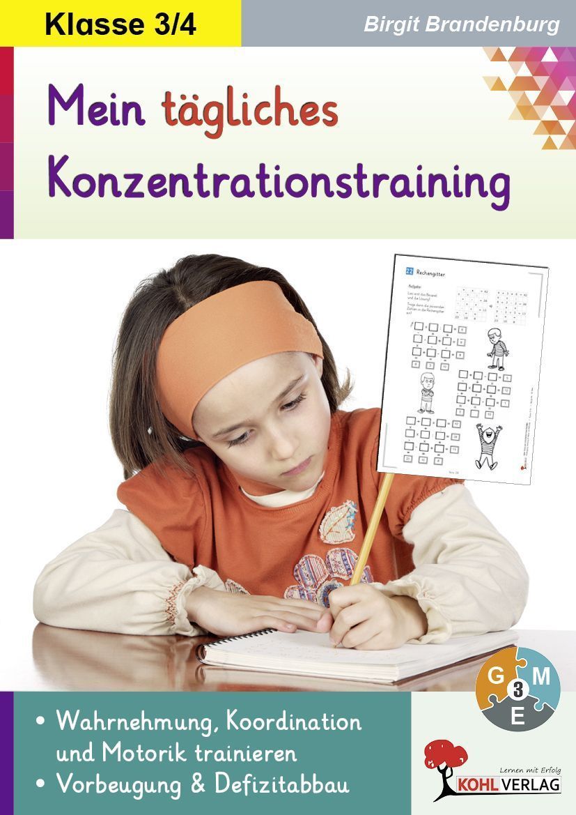 Kohls Konzentrationstraining -  3.-4. Schuljahr