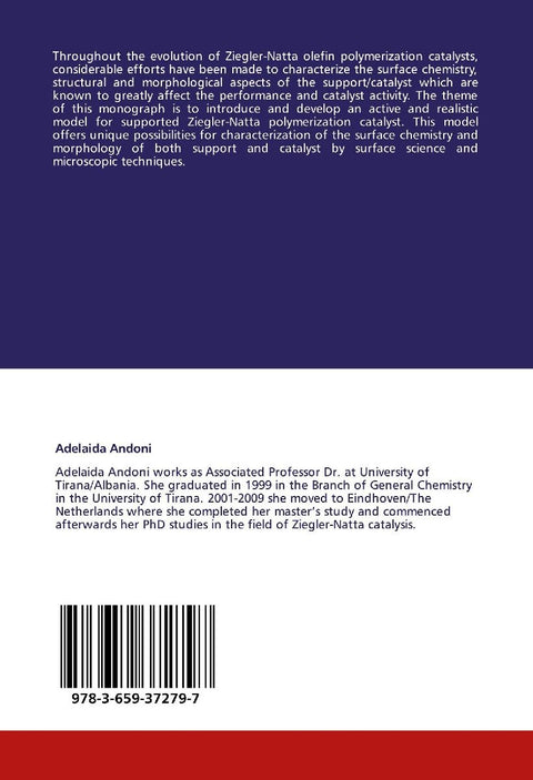 Supported Ziegler-Natta catalysis for olefin polymerization