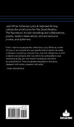Jack White Complete Lyrics and Selected Writing