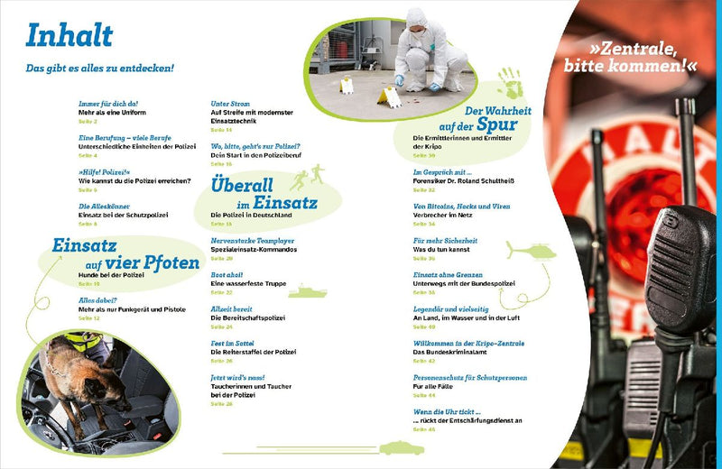 WAS IST WAS Polizei. Für dich im Einsatz (Innenansicht)